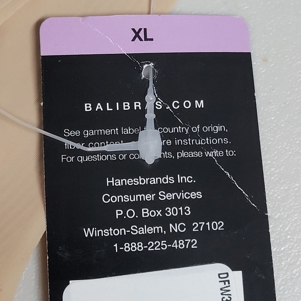 Beauty By Bally NWT Comfort Bra Size Xl. - Picture 9 of 9